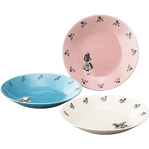 Yamaka Shoten Macmillan Alice in Wonderland Pasta Plates, 22cm, Set of 3, Alice Color, Tableware, Made in Japan, alc20-139
Yamaka Shoten Macmillan Alice in Wonderland Pasta Plates, 22cm, Set of 3, Alice Color, Tableware, Made in Japan, alc20-139