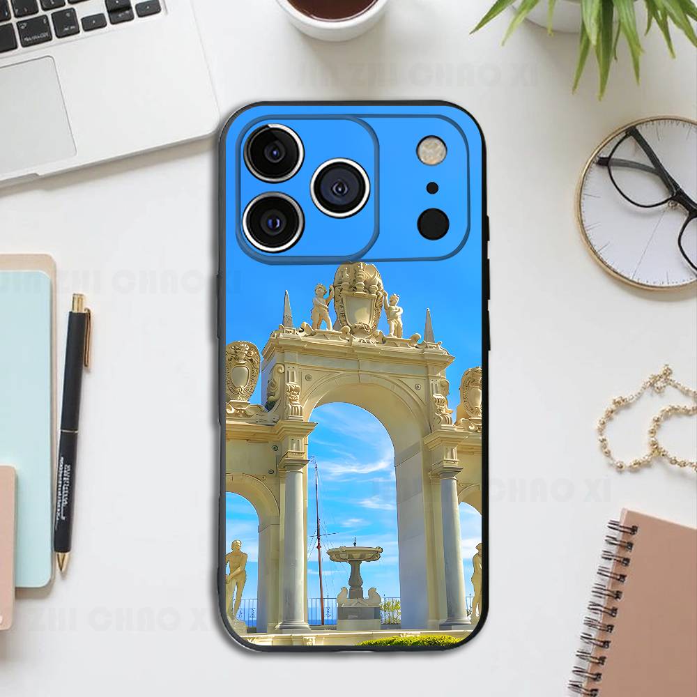 Italian Scenery Black Phone Case For IPhone 17 16 15 14 13 12 13 12 11 Pro Max Plus XS XR Silicone Soft Back Cover iPhone12
Italian Scenery Black Phone Case For IPhone 17 16 15 14 13 12 13 12 11 Pro Max Plus XS XR Silicone Soft Back Cover iPhone12