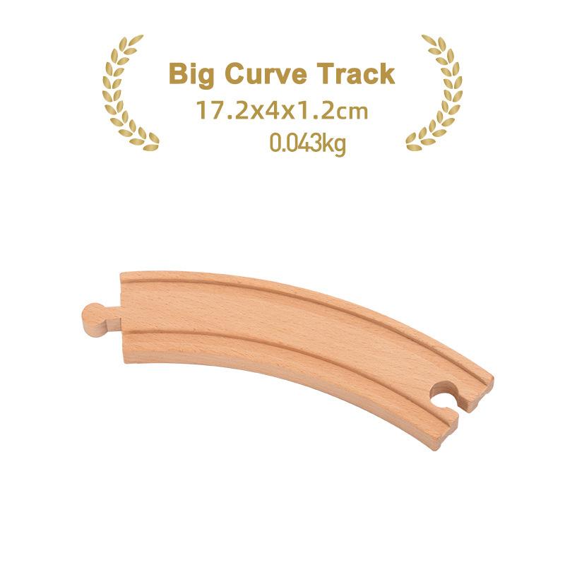 Kinds Of Wooden Track Accessories Beech Wood Railway Train Track Toys Fit for Biro All Brands Wooden Tracks Kids Education Toys
Kinds Of Wooden Track Accessories Beech Wood Railway Train Track Toys Fit for Biro All Brands Wooden Tracks Kids Education Toys