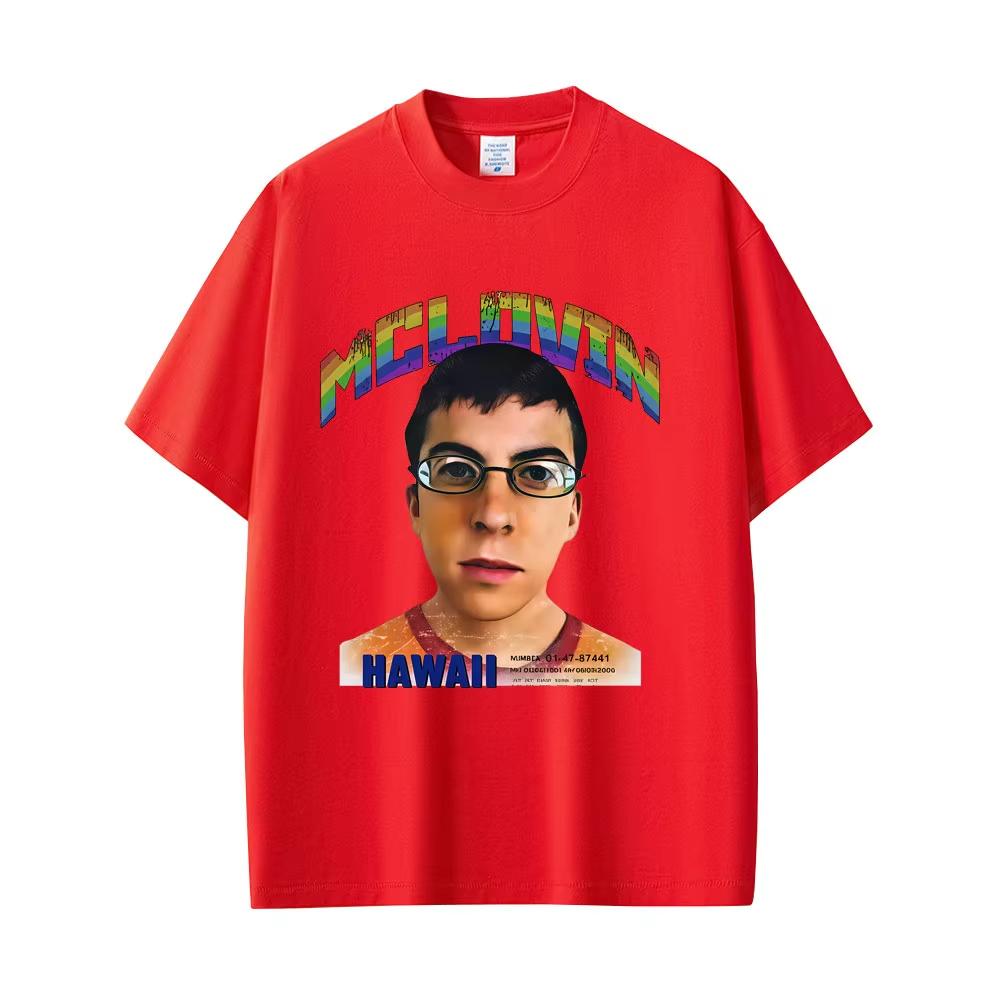 Funny McLovin Mugshot 100cotton Mens Shirt ONeck Short Sleeved Hip Hop Womens Y2k Vintage Harajuku Graphics Tshirt 4XL
Funny McLovin Mugshot 100cotton Mens Shirt ONeck Short Sleeved Hip Hop Womens Y2k Vintage Harajuku Graphics Tshirt 4XL