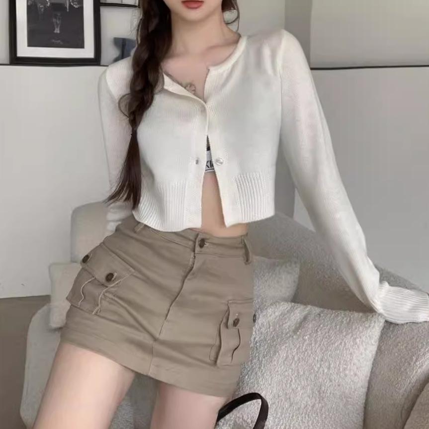 Khaki High Waist A-line Denim Skirt for Women - American Retro Style, Anti-Exposure Design, Perfect for Hot Girls XL
Khaki High Waist A-line Denim Skirt for Women - American Retro Style, Anti-Exposure Design, Perfect for Hot Girls XL