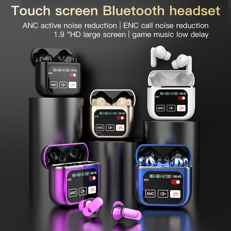 SE-60 Bluetooth-compatible 5.4 Headphones with Smart Touch Screen Housing Noise Cancelling Wireless Earbuds Gold
SE-60 Bluetooth-compatible 5.4 Headphones with Smart Touch Screen Housing Noise Cancelling Wireless Earbuds Gold