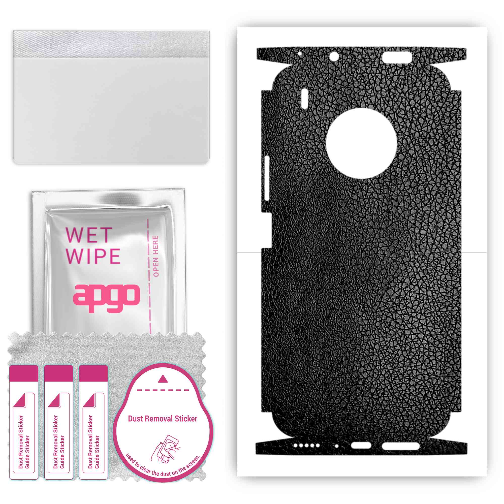 apgo Protective Skin Sticker for the back+sides compatible with Huawei Y9a, Full Wrap Film, Foil, Vinyl - Pattern Black Leather
apgo Protective Skin Sticker for the back+sides compatible with Huawei Y9a, Full Wrap Film, Foil, Vinyl - Pattern Black Leather