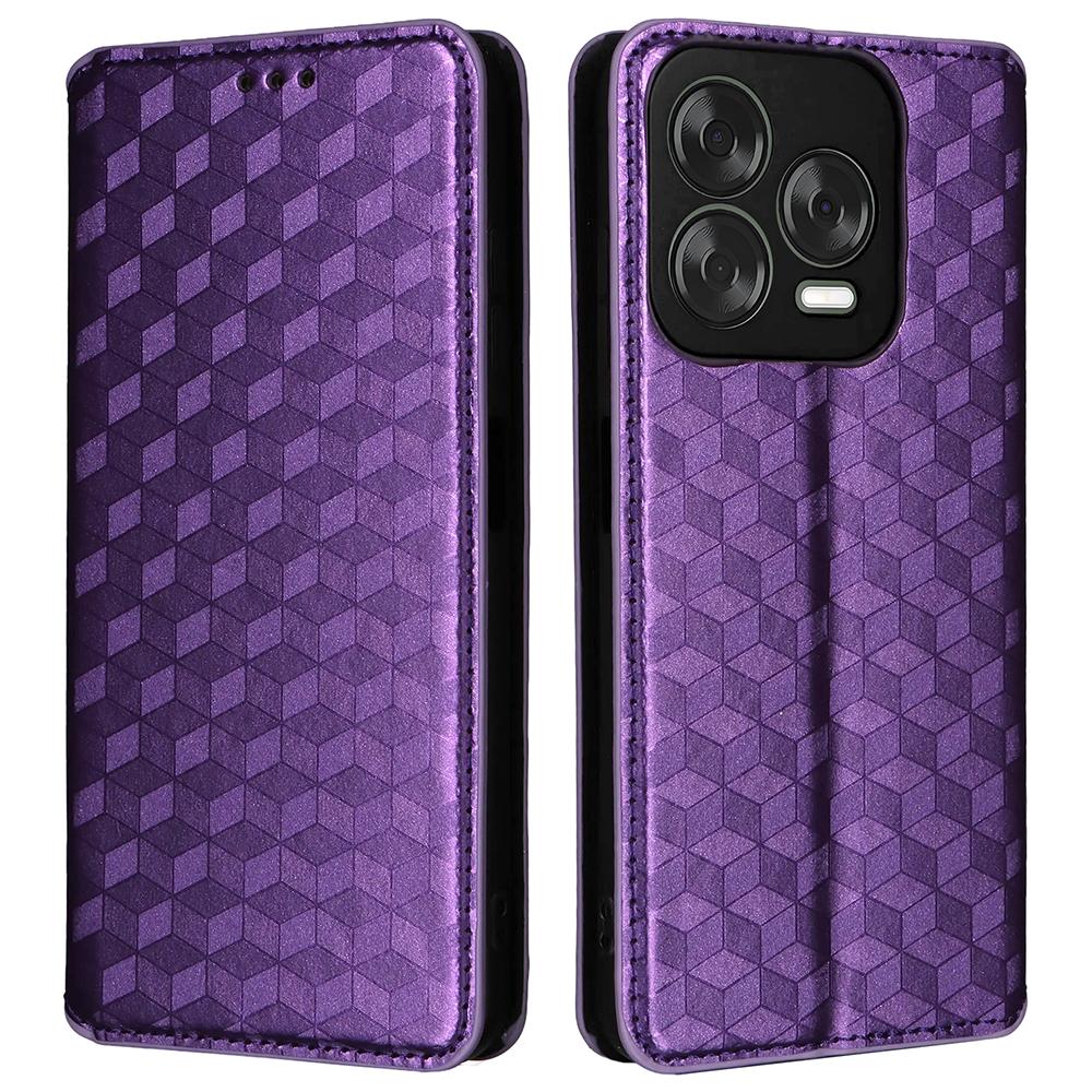 Чохол-гаманець для телефону ZTE Blade V70 Design/Nubia V70 Design/Blade V70 Vita з ромбоподібним тисненням, шкіряна обкладинка для телефону Purple
Чохол-гаманець для телефону ZTE Blade V70 Design/Nubia V70 Design/Blade V70 Vita з ромбоподібним тисненням, шкіряна обкладинка для телефону Purple