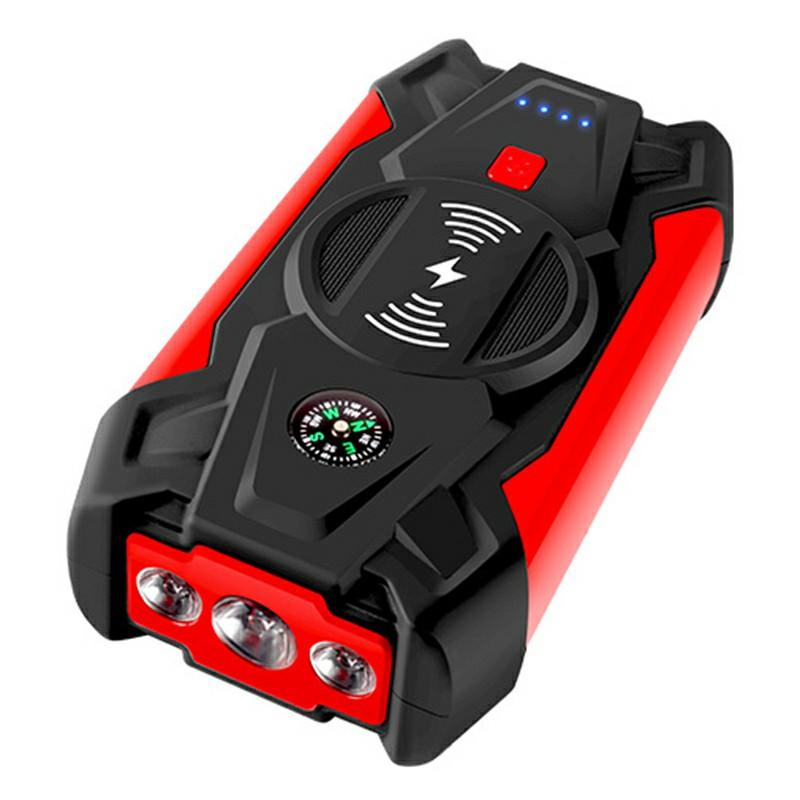 J13 LED Display Car Jump Starter 12V Car Emergency Starter 12000mAh Cell Phone Power Bank Support Wireless Charging (EU Plug) Red
J13 LED Display Car Jump Starter 12V Car Emergency Starter 12000mAh Cell Phone Power Bank Support Wireless Charging (EU Plug) Red
