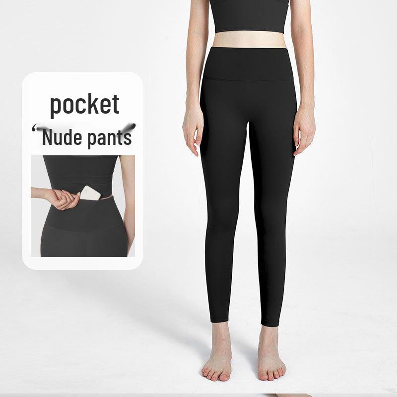 Nude Feel High-Waist Seamless Yoga Pants with Pockets - Women s Elastic Fitness & Running Leggings X-Large
Nude Feel High-Waist Seamless Yoga Pants with Pockets - Women s Elastic Fitness & Running Leggings X-Large