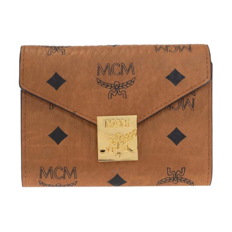 MCM Visetos Trifold Wallet with Gold Metal Lock Closure Coated Canvas Card Holder for Daily Use Basic Set (Bag+Dust Bag)
MCM Visetos Trifold Wallet with Gold Metal Lock Closure Coated Canvas Card Holder for Daily Use Basic Set (Bag+Dust Bag)