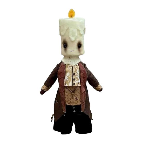 Моторошна лялька-голова зі свічкою у вінтажному одязі зі світлодіодним мерехтливим полум ям. Унікальна колекційна лялька-арт. Готичний декор на Хелловін. Подарунок. 1pc
Моторошна лялька-голова зі свічкою у вінтажному одязі зі світлодіодним мерехтливим полум ям. Унікальна колекційна лялька-арт. Готичний декор на Хелловін. Подарунок. 1pc