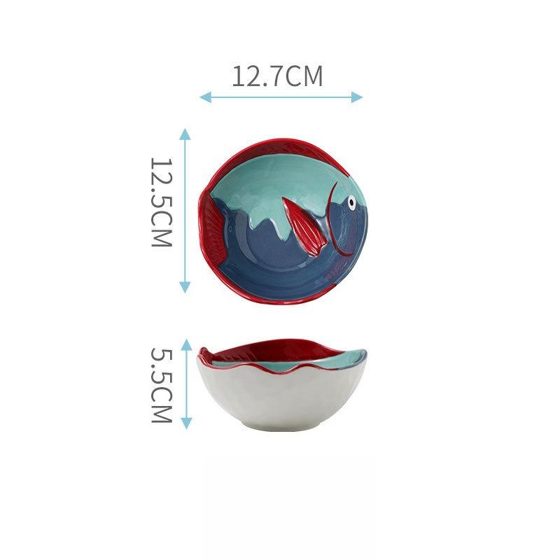 Japanese Ceramic Tableware Set Hand Painted Shark Design Plates Bowls Spoons Gift for Kids
Japanese Ceramic Tableware Set Hand Painted Shark Design Plates Bowls Spoons Gift for Kids