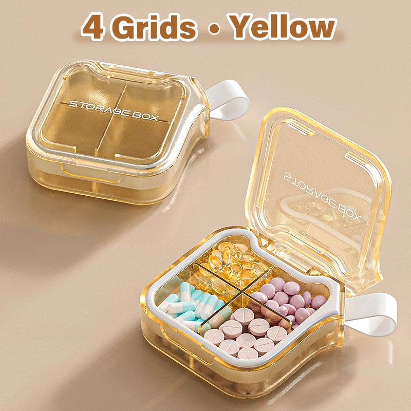 SW 4/7 Grids Portable Travel Pill Box Daily Medicine Container Moisture-proof Small Pill Case Drugs Vitamin Jewelry Storage Box
SW 4/7 Grids Portable Travel Pill Box Daily Medicine Container Moisture-proof Small Pill Case Drugs Vitamin Jewelry Storage Box