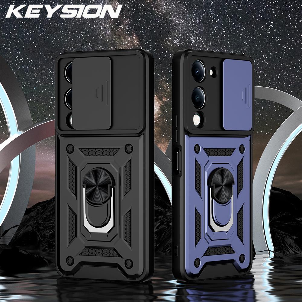 KEYSION Shockproof Armor Case for VIVO Y04 Silicone+PC Slide Camera Lens Protection Ring Stand Phone Back Cover for VIVO Y29s 5G for VIVO Y29s 5G червоний
KEYSION Shockproof Armor Case for VIVO Y04 Silicone+PC Slide Camera Lens Protection Ring Stand Phone Back Cover for VIVO Y29s 5G for VIVO Y29s 5G червоний