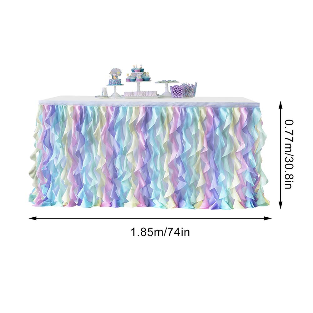 6FT Wedding Party Tutu Tulle Table Skirt Cover Tableware Cloth Baby Shower Party Home Decor Table Skirting Birthday Party
6FT Wedding Party Tutu Tulle Table Skirt Cover Tableware Cloth Baby Shower Party Home Decor Table Skirting Birthday Party