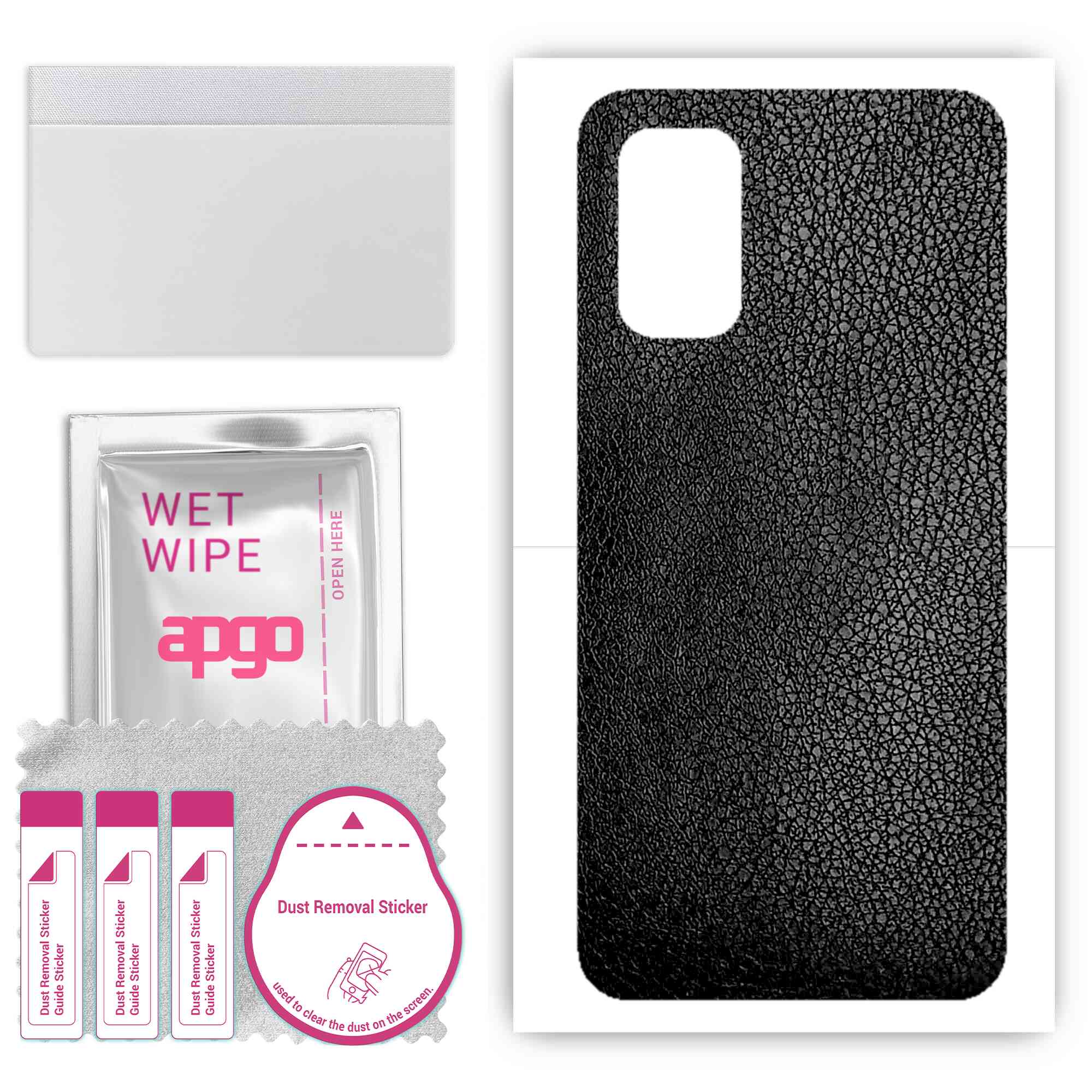 Apgo Protective Skin Sticker для задньої панелі, сумісний із Xiaomi Redmi 9T, Wrap Film, Foil, Vinyl - Pattern Black Leather
Apgo Protective Skin Sticker для задньої панелі, сумісний із Xiaomi Redmi 9T, Wrap Film, Foil, Vinyl - Pattern Black Leather