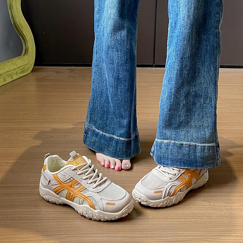 Japanese summer ice silk mesh inner height increase dad shoes women s tide breathable casual thick-soled German training shoes 40
Japanese summer ice silk mesh inner height increase dad shoes women s tide breathable casual thick-soled German training shoes 40