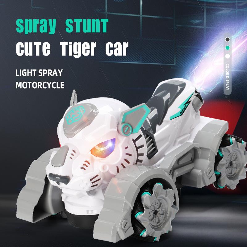 Tiger Drift Spray Racing Music Light High Speed 2.4g Remote Control Children s Electric Toy Car білий
Tiger Drift Spray Racing Music Light High Speed 2.4g Remote Control Children s Electric Toy Car білий