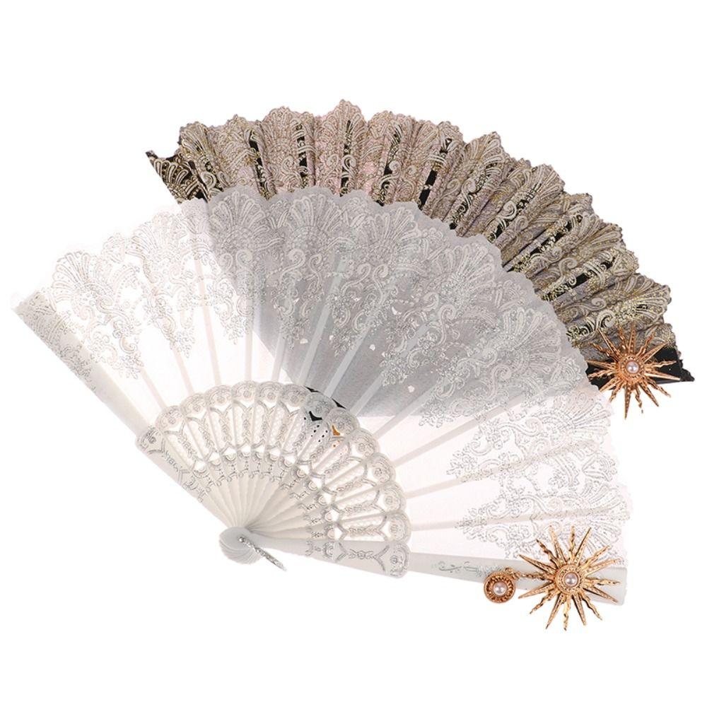 European Style Home Decoration Folding Fan Lolita Lace Fan Dance Hand Fan Lace Rose Folding Fan F
European Style Home Decoration Folding Fan Lolita Lace Fan Dance Hand Fan Lace Rose Folding Fan F