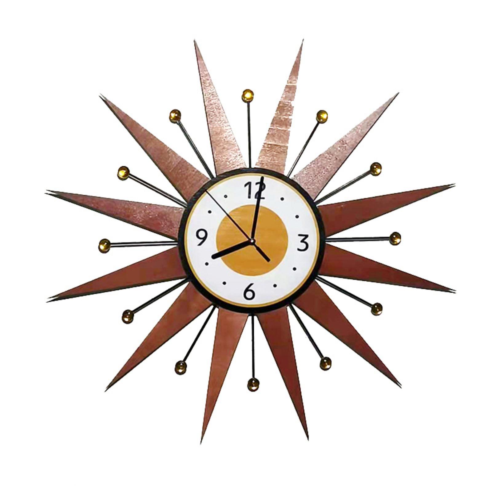 Vintage Wall Clock Simple Retro Design Living Room Decorative Piece Luxury Frame Wall Hanging Clock Battery Not Included One Size золотий
Vintage Wall Clock Simple Retro Design Living Room Decorative Piece Luxury Frame Wall Hanging Clock Battery Not Included One Size золотий