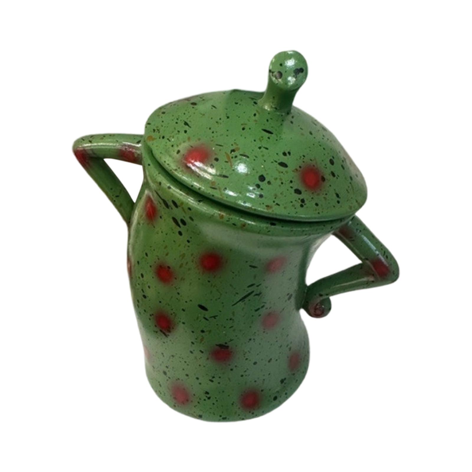 Resin Mug Ornament Hand Painted Splashing Ink Cup Decoration Holiday Gift One Size зелений
Resin Mug Ornament Hand Painted Splashing Ink Cup Decoration Holiday Gift One Size зелений
