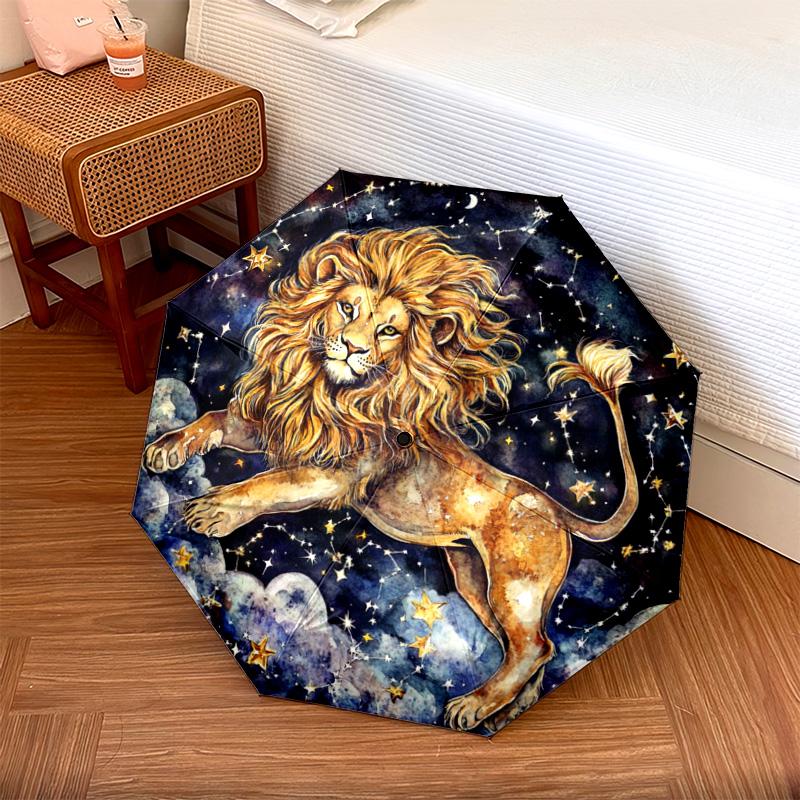 1 PC Automatic Folding Umbrella - Lion Waves Pattern, Portable & Foldable Design with 8 Ribs, Christmas Birthday Gifts
1 PC Automatic Folding Umbrella - Lion Waves Pattern, Portable & Foldable Design with 8 Ribs, Christmas Birthday Gifts
