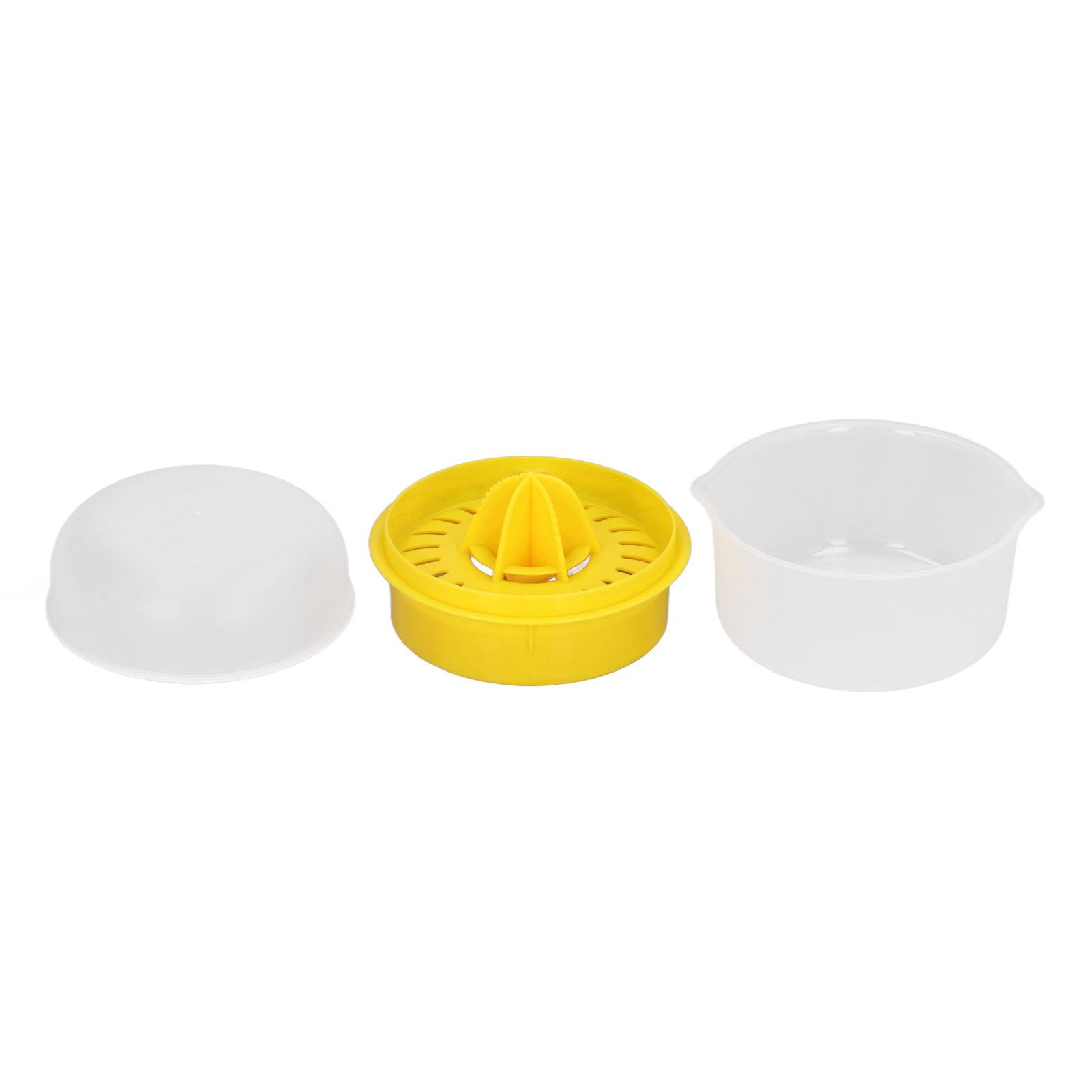 Lemon Squeezer 2 in 1 Juicer Juice Press Yolk Separator PP Hand Tool for Fruit Orange
Lemon Squeezer 2 in 1 Juicer Juice Press Yolk Separator PP Hand Tool for Fruit Orange