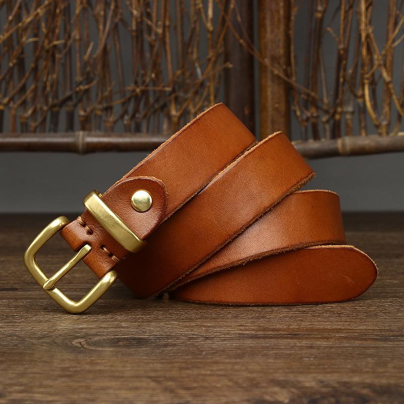 2,8 см стираный женский ремень с медной пряжкой, женский первый слой из коровьей кожи, ретро-модный простой универсальный ремень 90cm
2,8 см стираный женский ремень с медной пряжкой, женский первый слой из коровьей кожи, ретро-модный простой универсальный ремень 90cm