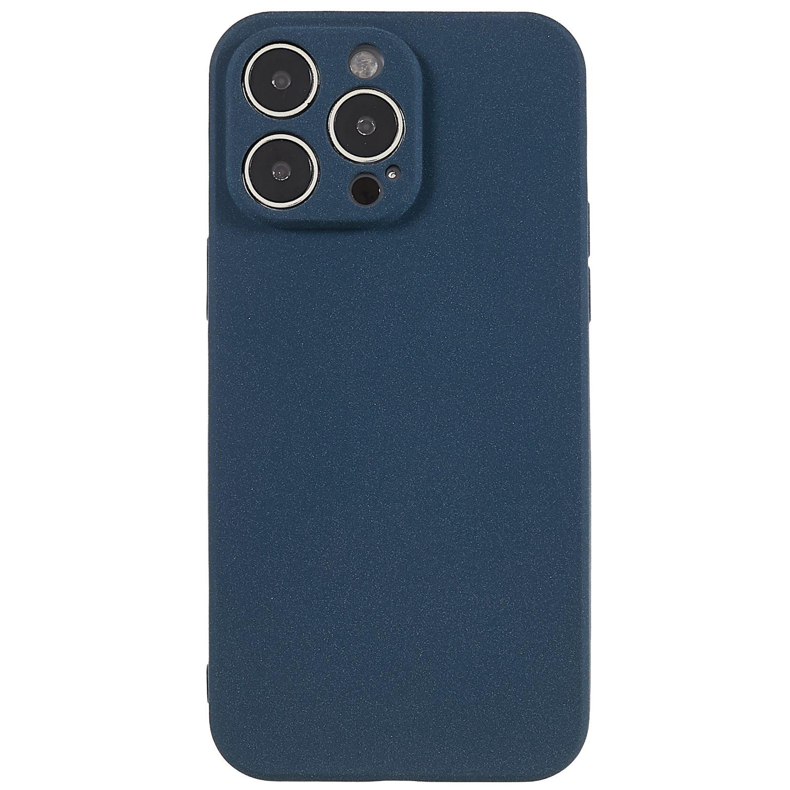 For iPhone 14 Pro Max Double-Sided Matte Anti-wear TPU Phone Case Anti-drop Anti-scratch Back Cover Navy Blue
For iPhone 14 Pro Max Double-Sided Matte Anti-wear TPU Phone Case Anti-drop Anti-scratch Back Cover Navy Blue
