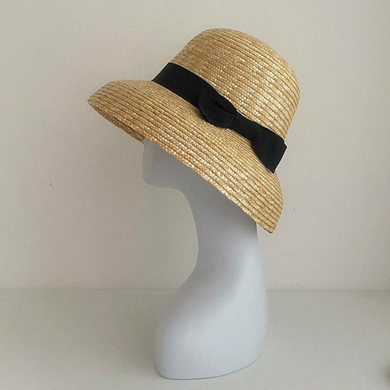 Handmade Women Cloche Hat Natural Wide Brim Summer Hats Ribbon Bow Ladies Fine Straw Fedoras Kentucky Derby UV Beach Hat Outdoor чорний
Handmade Women Cloche Hat Natural Wide Brim Summer Hats Ribbon Bow Ladies Fine Straw Fedoras Kentucky Derby UV Beach Hat Outdoor чорний