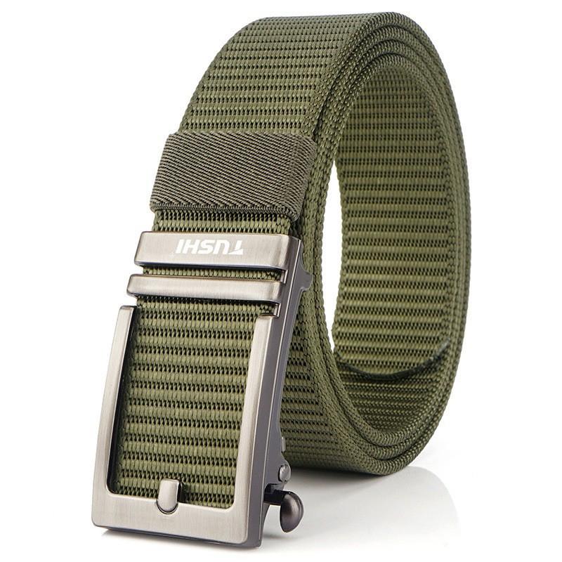 Non-porous Toothless Alloy Automatic Buckle Youth Canvas Belt Men s Nylon Casual All-match Korean Trend 125cm
Non-porous Toothless Alloy Automatic Buckle Youth Canvas Belt Men s Nylon Casual All-match Korean Trend 125cm