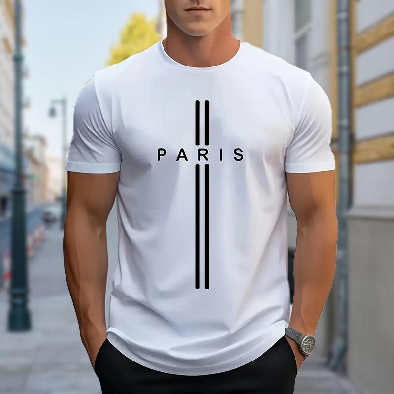 Нова літня чоловіча модна футболка з принтом особистості проста чоловіча футболка з принтом Топ 8XL білий
Нова літня чоловіча модна футболка з принтом особистості проста чоловіча футболка з принтом Топ 8XL білий