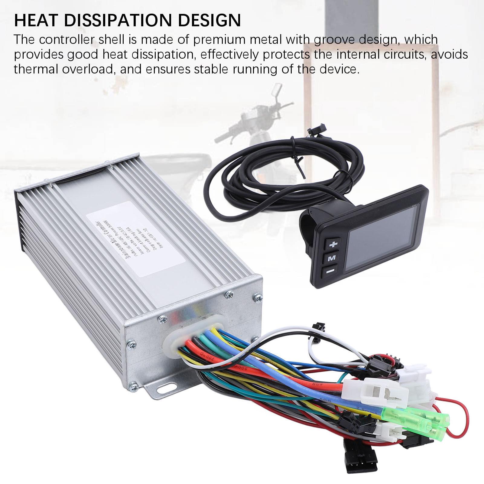 Bike Controller Display Kit 36V 48V 60V 500W 28A Bike Brushless Controller G51 LCD Display Meter for Modification
Bike Controller Display Kit 36V 48V 60V 500W 28A Bike Brushless Controller G51 LCD Display Meter for Modification