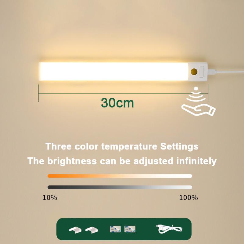 30/40CM LED Cabinet Light PIR Motion Hand Sweep Sensor Night Lights USB Plug For Kitchen Bedroom Closet Bedside Night Lamp
30/40CM LED Cabinet Light PIR Motion Hand Sweep Sensor Night Lights USB Plug For Kitchen Bedroom Closet Bedside Night Lamp
