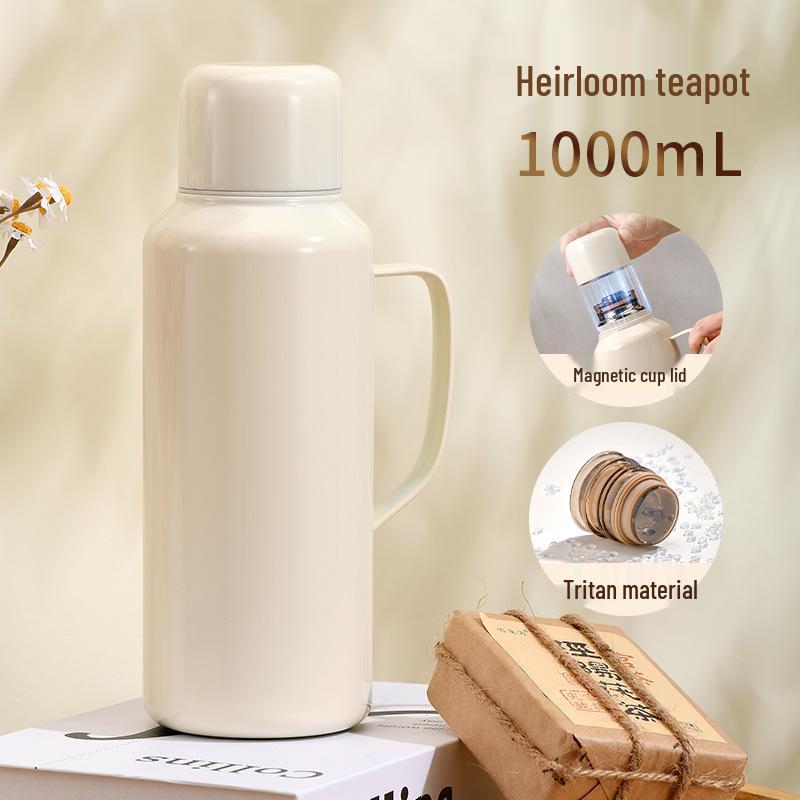316 Stainless Steel Smart Thermos Flask with Tea Separator and Insulated Design 1000ml жемчужина белый
316 Stainless Steel Smart Thermos Flask with Tea Separator and Insulated Design 1000ml жемчужина белый