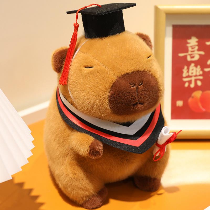 20/25cm Cute Stuffed Animal Dolls Bachelors Cap Capybara Plush Toy Plush Capybara Toy Graduation Gifts for Boys Girls Student 20cm красный
20/25cm Cute Stuffed Animal Dolls Bachelors Cap Capybara Plush Toy Plush Capybara Toy Graduation Gifts for Boys Girls Student 20cm красный