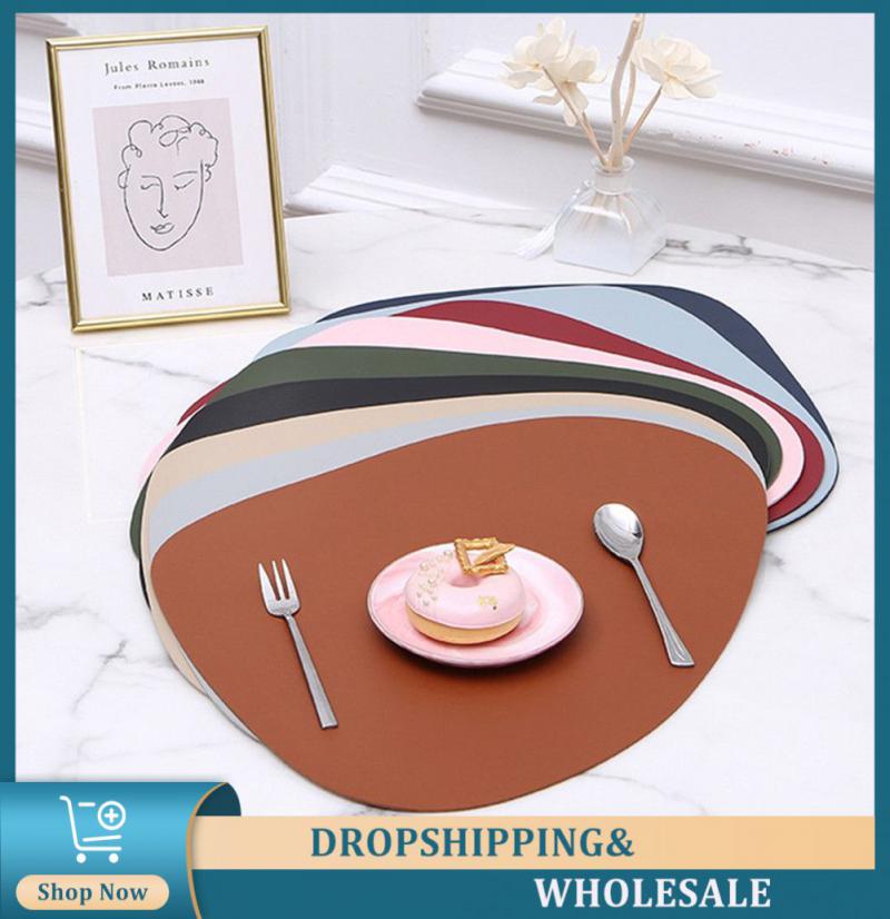 1Pcs PU Leather Placemats For Table Waterproof Non-Slip Table Mat Set Coaster Set Cup Wine Mat Tableware Pad Napkin For Kitchen as shown
1Pcs PU Leather Placemats For Table Waterproof Non-Slip Table Mat Set Coaster Set Cup Wine Mat Tableware Pad Napkin For Kitchen as shown