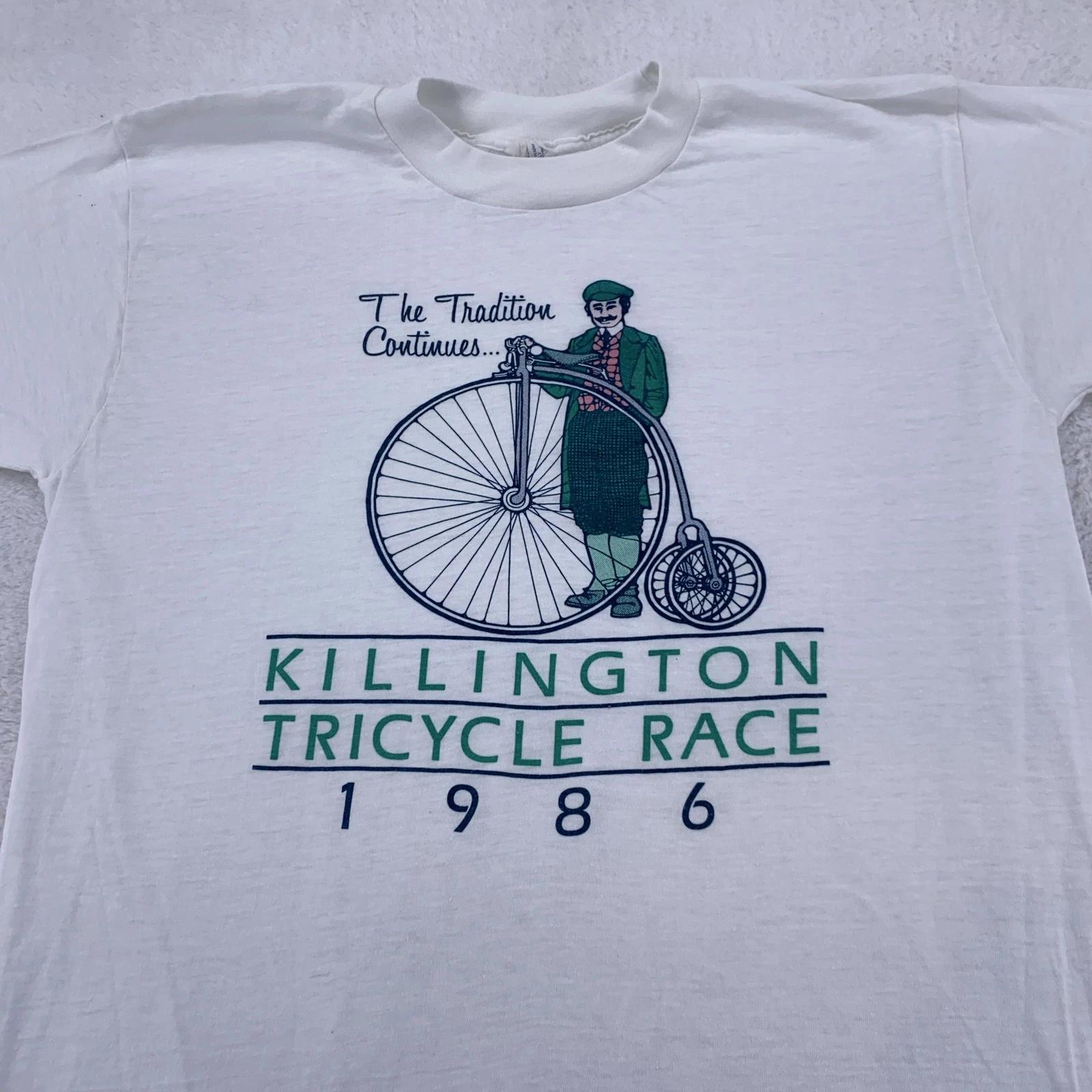 Vintage Killington Tricycle Race Shirt Mens M/L 1986 Cycling Bicycle vermont 80s S
Vintage Killington Tricycle Race Shirt Mens M/L 1986 Cycling Bicycle vermont 80s S