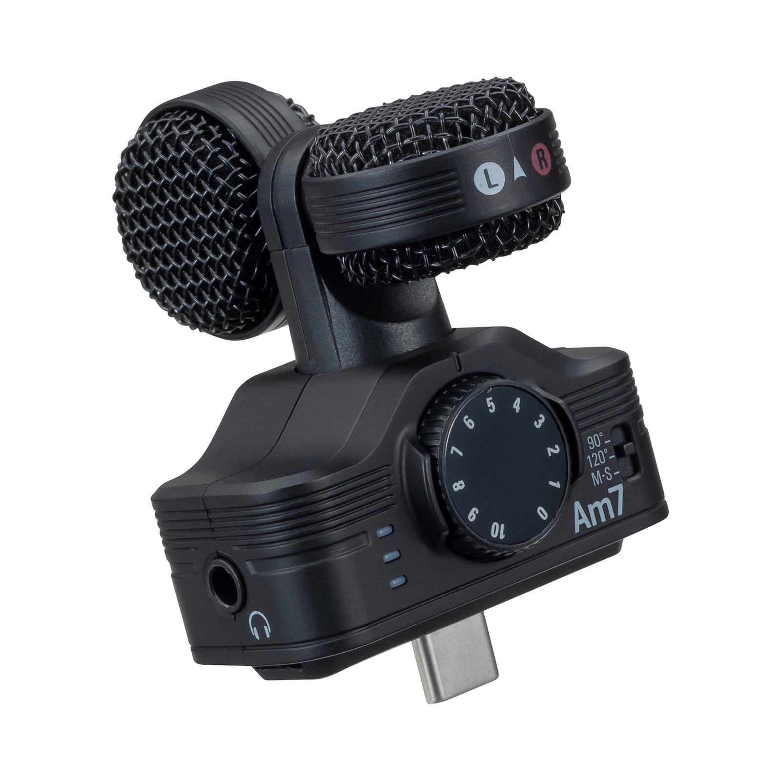 ZOOM AM7 USB External Microphone for Android Stereo Ideal for and Video Supports both portrait and landscape Type-C Smartphones, Recording, Vlogging,
ZOOM AM7 USB External Microphone for Android Stereo Ideal for and Video Supports both portrait and landscape Type-C Smartphones, Recording, Vlogging,