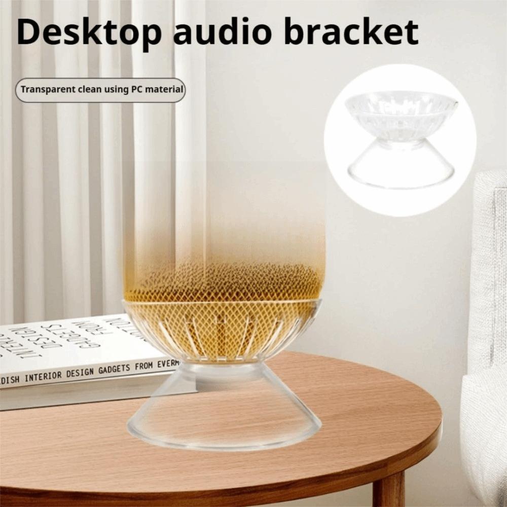 Transparent Bluetooth Speaker Mount Stable Speaker Base Speaker Pedestal Base for HomePod Mini
Transparent Bluetooth Speaker Mount Stable Speaker Base Speaker Pedestal Base for HomePod Mini