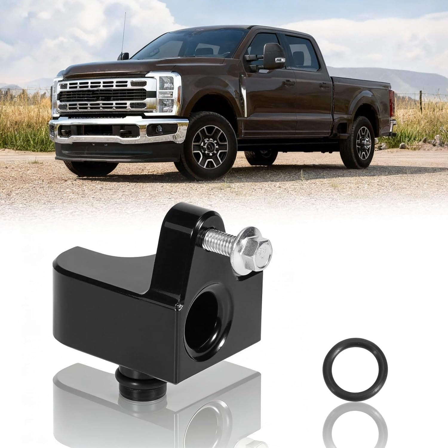 MAP Sensor Spacer Kit Fit for Ford F-250 F-350 F-450 F-550 Super Duty 2020–2026, 6.7L Powerstroke Diesel, Billet Aluminum, Black Anodized чёрный
MAP Sensor Spacer Kit Fit for Ford F-250 F-350 F-450 F-550 Super Duty 2020–2026, 6.7L Powerstroke Diesel, Billet Aluminum, Black Anodized чёрный