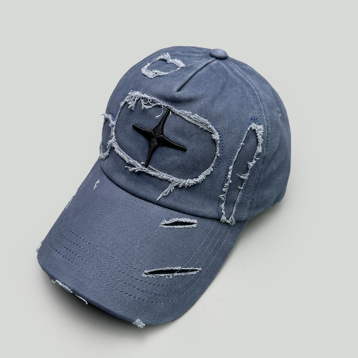 Broken Style Cross Star Letter Embroidery Baseball Hats New Women Men Sunshade Retro Versatile Personal Fashion Ins Peaked Caps 52-60cm
Broken Style Cross Star Letter Embroidery Baseball Hats New Women Men Sunshade Retro Versatile Personal Fashion Ins Peaked Caps 52-60cm