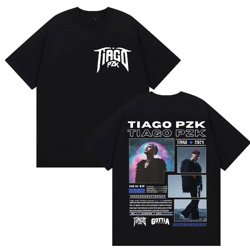 Rapper TIAGO PZK Album 2025 Merch T Shirts Men s Hip Hop Gothic Short Sleeve T-shirt Man Retro Style Clothing Tops Cotton TSh... 5XL різнокольоровий
Rapper TIAGO PZK Album 2025 Merch T Shirts Men s Hip Hop Gothic Short Sleeve T-shirt Man Retro Style Clothing Tops Cotton TSh... 5XL різнокольоровий