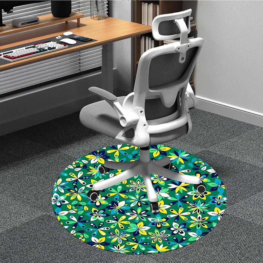 1pc Floral Pattern Chair Carpet for Office Non-Slip, Lightweight, Machine Washable Rug for Office, Room - Holiday Decoryy251016006 80cm by 80cm
1pc Floral Pattern Chair Carpet for Office Non-Slip, Lightweight, Machine Washable Rug for Office, Room - Holiday Decoryy251016006 80cm by 80cm