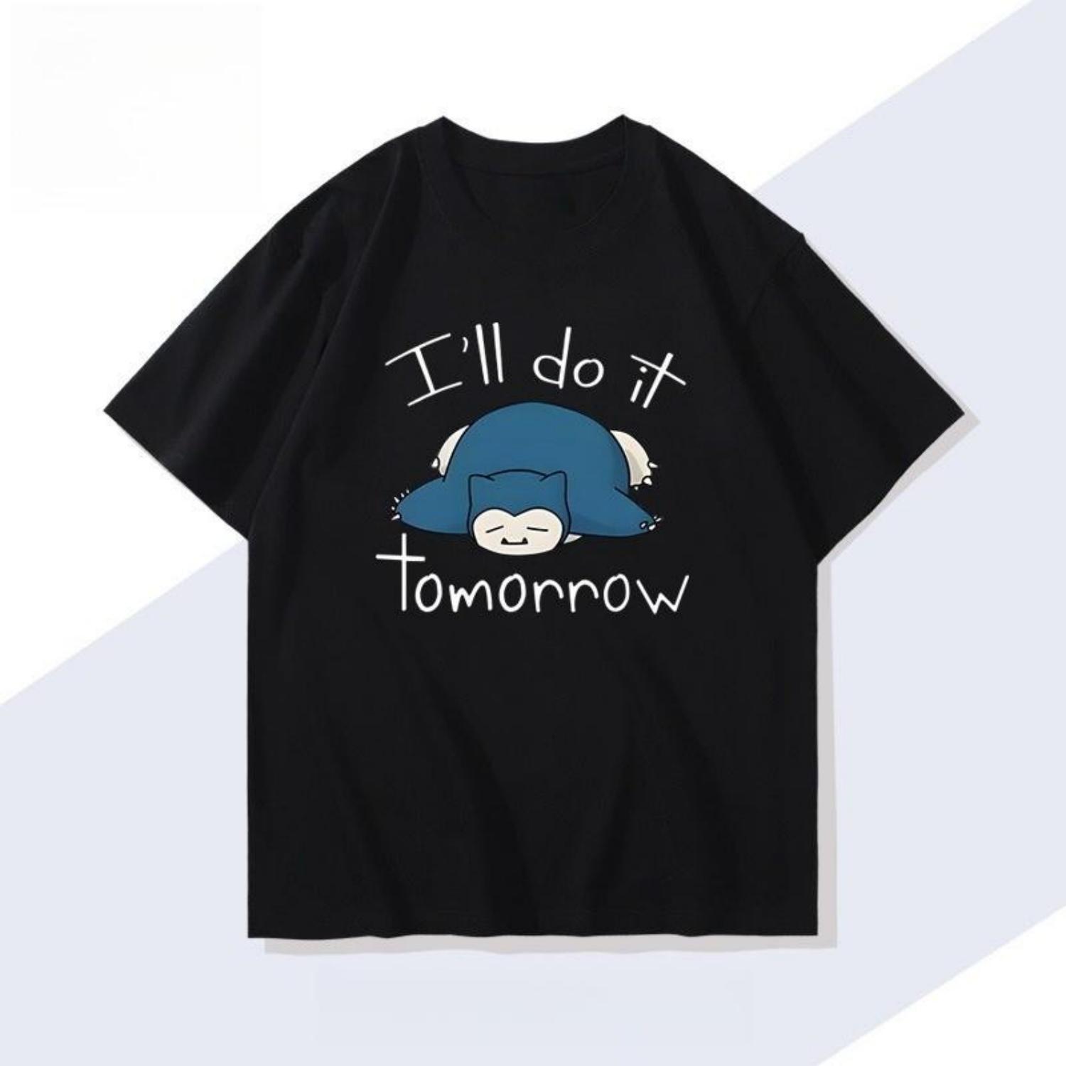 Футболка с портативной игрой Pokémon Snorlax, летняя, мужская и женская, в японском стиле Харадзюку, свободный повседневный топ с короткими рукавами S чёрный
Футболка с портативной игрой Pokémon Snorlax, летняя, мужская и женская, в японском стиле Харадзюку, свободный повседневный топ с короткими рукавами S чёрный