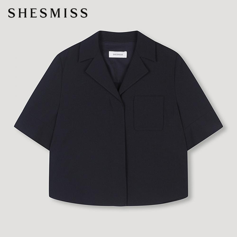 She S miSS Скрытый воротник на пуговицах с коротким рукавом куртка Swwjkn21140 Dn DARK NAVY/55
She S miSS Скрытый воротник на пуговицах с коротким рукавом куртка Swwjkn21140 Dn DARK NAVY/55