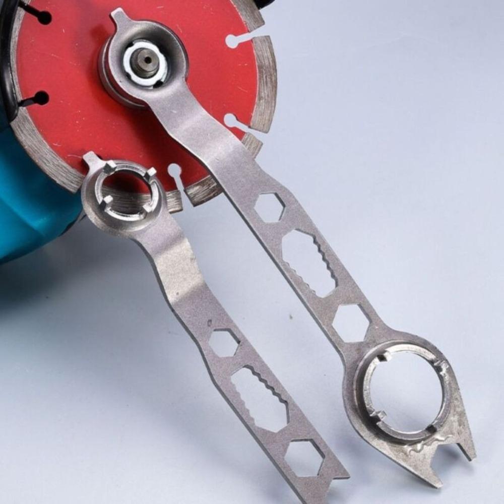 4 Claw Disassembly Power Tools Steel Double Headed Grinder Flange Nut Wrench Angle Grinder Wrench A
4 Claw Disassembly Power Tools Steel Double Headed Grinder Flange Nut Wrench Angle Grinder Wrench A