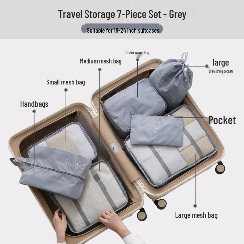 MIAOQIAO Travel Storage Bag Organizer Set Small
MIAOQIAO Travel Storage Bag Organizer Set Small