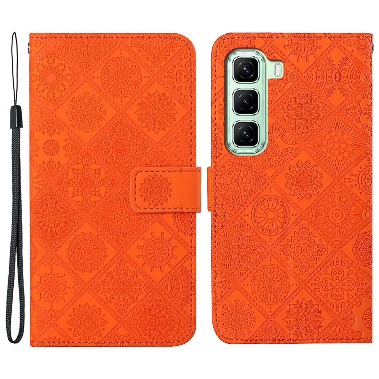 For Infinix Hot 50 5G Case Leather Case Ethnic Style Wallet Phone Cover with Strap B
For Infinix Hot 50 5G Case Leather Case Ethnic Style Wallet Phone Cover with Strap B