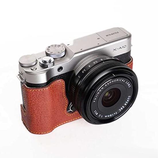 TP Original Leather Camera Body Case for FUJIFILM X-A10 Brown Brown Genuine Leather Camera Case Fujifilm X-A10 Stylish Leather Camera Case Snapshot
TP Original Leather Camera Body Case for FUJIFILM X-A10 Brown Brown Genuine Leather Camera Case Fujifilm X-A10 Stylish Leather Camera Case Snapshot