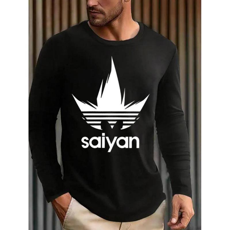 Чоловіча футболка з довгим рукавом Slim Fit Dragon Balls, Абстрактний геометричний принт, Еластична тканина, Гнучка для повсякденного носіння XXL чорний
Чоловіча футболка з довгим рукавом Slim Fit Dragon Balls, Абстрактний геометричний принт, Еластична тканина, Гнучка для повсякденного носіння XXL чорний