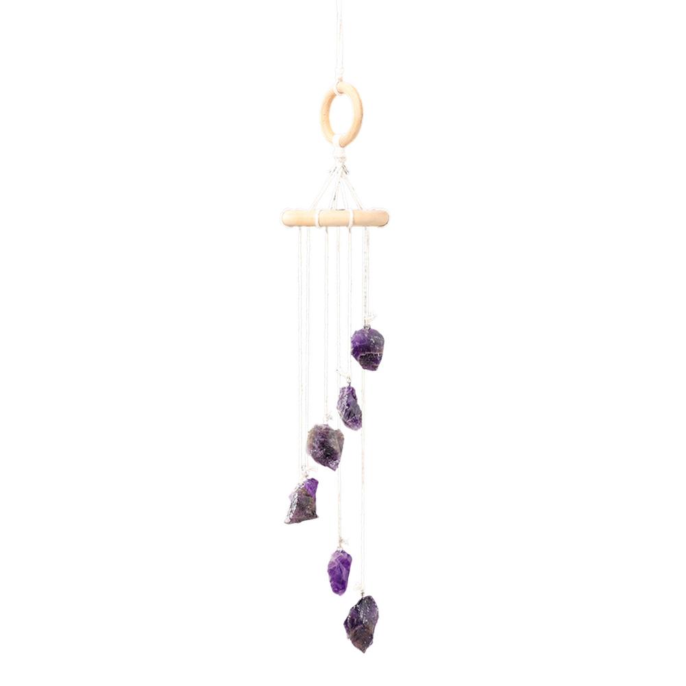 Amethyst Wind Chimes Stones Rough Crystals Wind Chimes for Home Garden Decoration for Garden Home Decor Window Ornament
Amethyst Wind Chimes Stones Rough Crystals Wind Chimes for Home Garden Decoration for Garden Home Decor Window Ornament