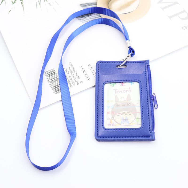 Кожаный ланьярд-держатель для карт для студентов - Дизайн на молнии, подходит для карт доступа, проездных и удостоверений личности королевский синий
Кожаный ланьярд-держатель для карт для студентов - Дизайн на молнии, подходит для карт доступа, проездных и удостоверений личности королевский синий